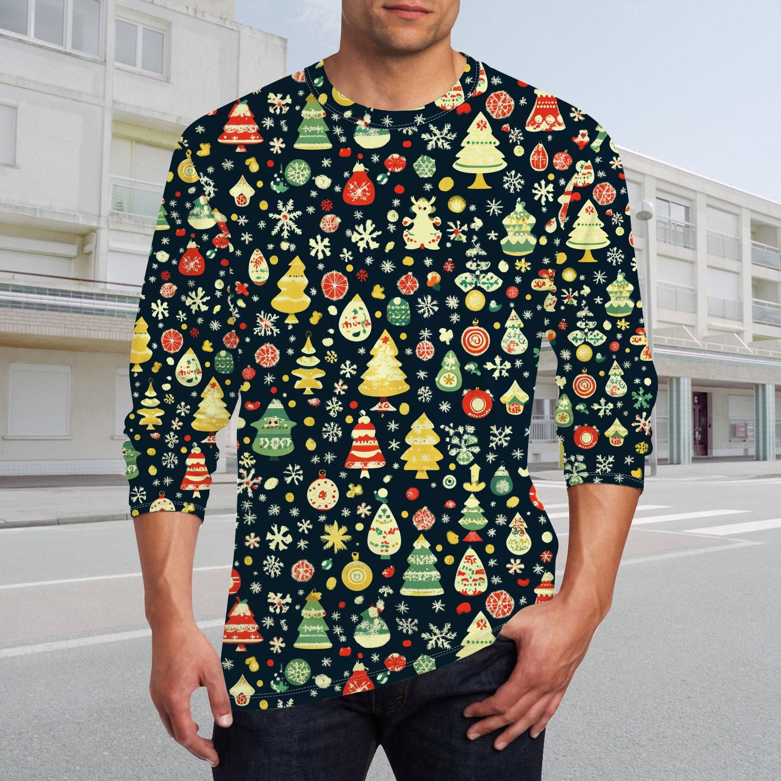 Муж. Футболка Круглый вырез Одежда Одежда На открытом воздухе Длинный рукав С принтом Модельер Винтаж XXXXXL
Муж. Футболка Круглый вырез Одежда Одежда На открытом воздухе Длинный рукав С принтом Модельер Винтаж XXXXXL