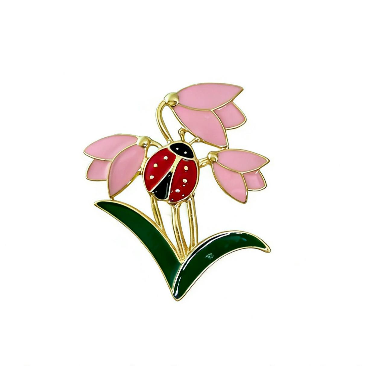 Cute Flower Ladybug Brooch for Women Men Exquisite Flower Plant Pins Brooches Jewelry Trendy Accessories Party Gifts розовый
Cute Flower Ladybug Brooch for Women Men Exquisite Flower Plant Pins Brooches Jewelry Trendy Accessories Party Gifts розовый