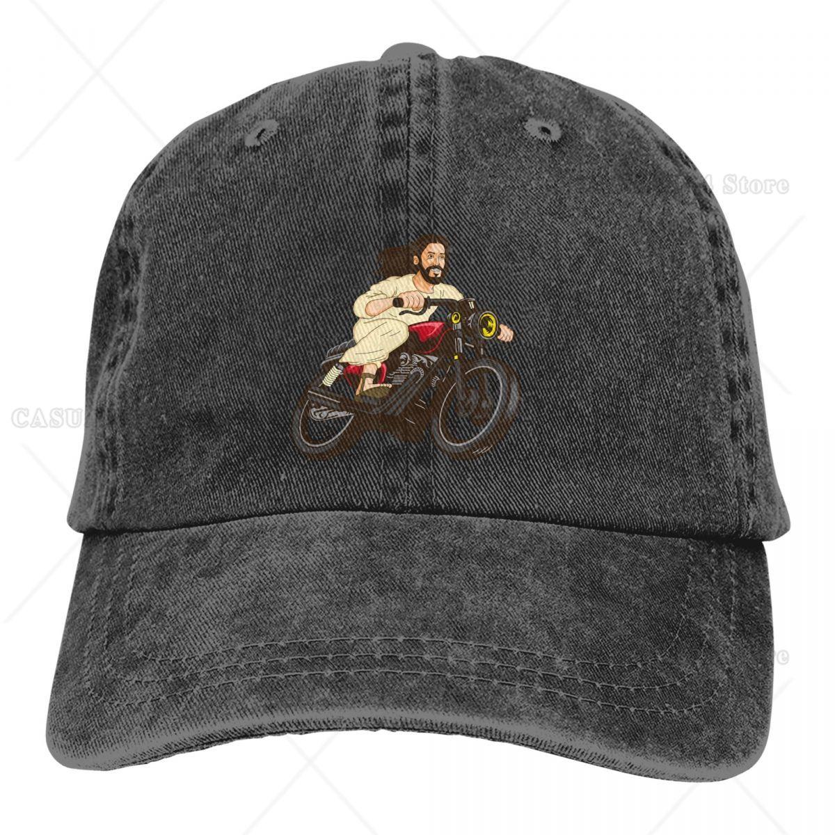 Summer Cap Sun Visor Christ on A Motor Bike Funny Religious Lord Church Group Easter Hip Hop Caps Jesus Cowboy Hat Peaked Hats Adjustable темно-синього кольору
Summer Cap Sun Visor Christ on A Motor Bike Funny Religious Lord Church Group Easter Hip Hop Caps Jesus Cowboy Hat Peaked Hats Adjustable темно-синього кольору
