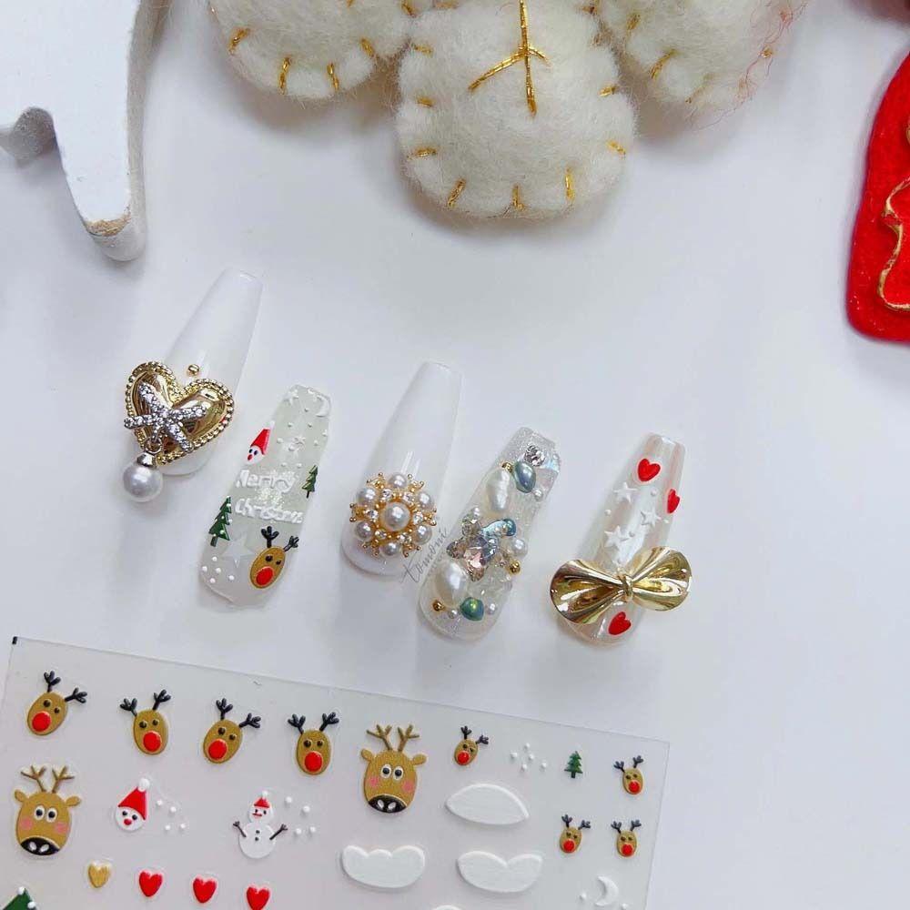 Tree Lace Snowflake Nail Decals Christmas Nail Stickers Nail Art Decorations Manicure Accessories A7
Tree Lace Snowflake Nail Decals Christmas Nail Stickers Nail Art Decorations Manicure Accessories A7