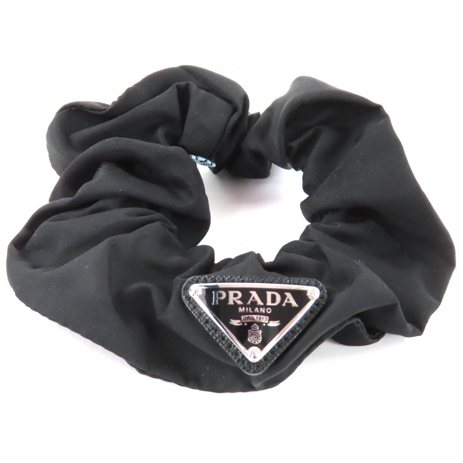 Great PRADA hair accessory black Recycled nylon Women 1IF015 Used
Great PRADA hair accessory black Recycled nylon Women 1IF015 Used