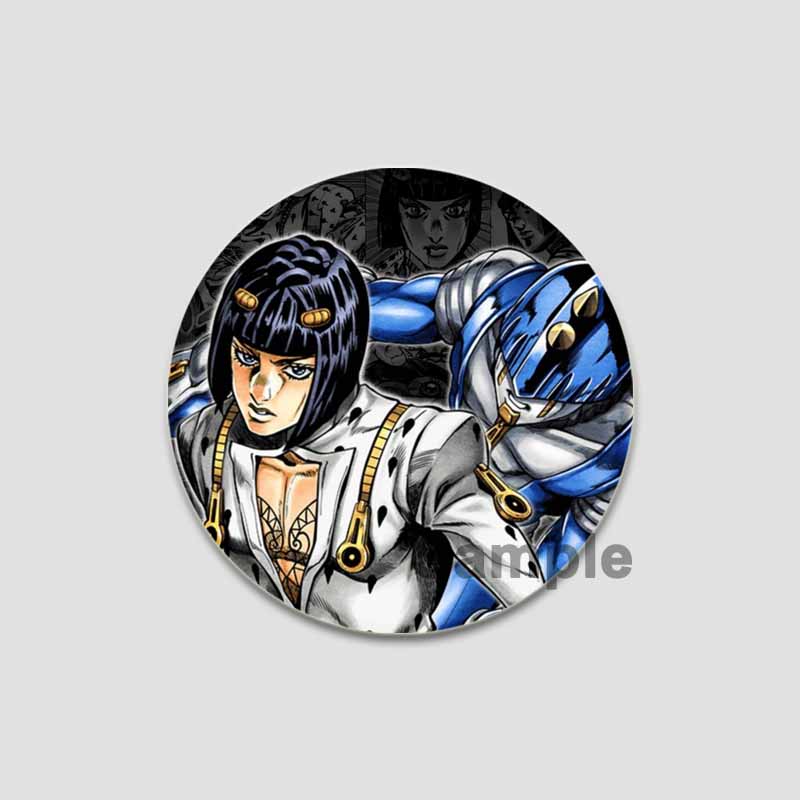 Anime Jojo s Bizarre Adventure Brooch JOLYNE CUJOH FF Kujo Jotaro Pin Cartoon Cosplay Badge for Clothes Backpack Decoration Gift 58mm
Anime Jojo s Bizarre Adventure Brooch JOLYNE CUJOH FF Kujo Jotaro Pin Cartoon Cosplay Badge for Clothes Backpack Decoration Gift 58mm