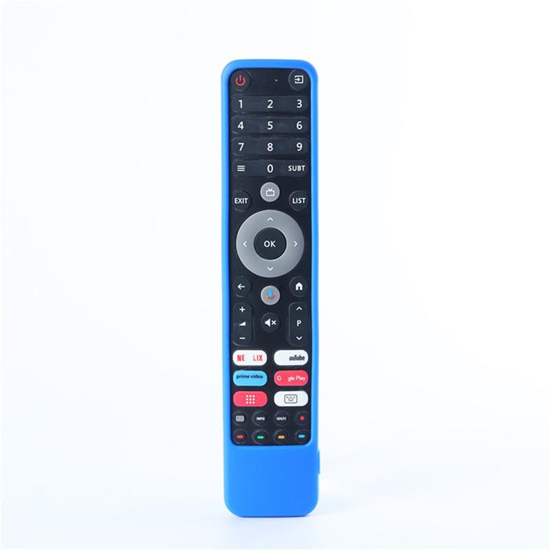 Silicone Protective Case For DEXP Viomi CHIQ Remote Control Smart TV Remote Dustproof Sleeve Shockproof Cover чорний
Silicone Protective Case For DEXP Viomi CHIQ Remote Control Smart TV Remote Dustproof Sleeve Shockproof Cover чорний