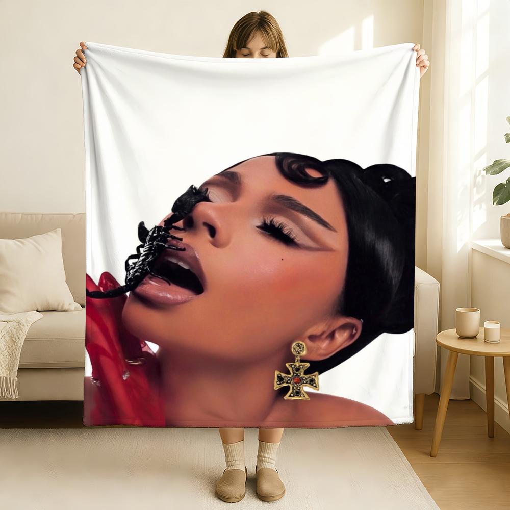 Singer Mariah the Scientist Blanket Soft and Skin Friendly For Couch Bed Napping Bedspread All Seasons Comforter 75x100cm (30x40inch)
Singer Mariah the Scientist Blanket Soft and Skin Friendly For Couch Bed Napping Bedspread All Seasons Comforter 75x100cm (30x40inch)