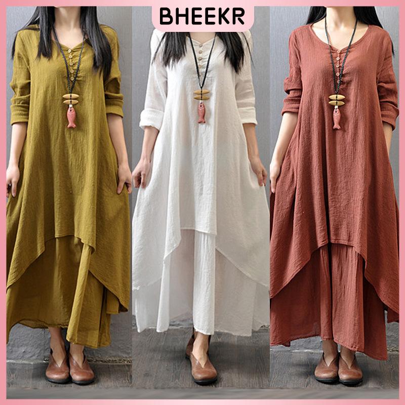 Long Skirt Literary Large Sway Linen Dress Loose Long Sleeve Cotton Linen Skirt 5XL brick червоний колір
Long Skirt Literary Large Sway Linen Dress Loose Long Sleeve Cotton Linen Skirt 5XL brick червоний колір
