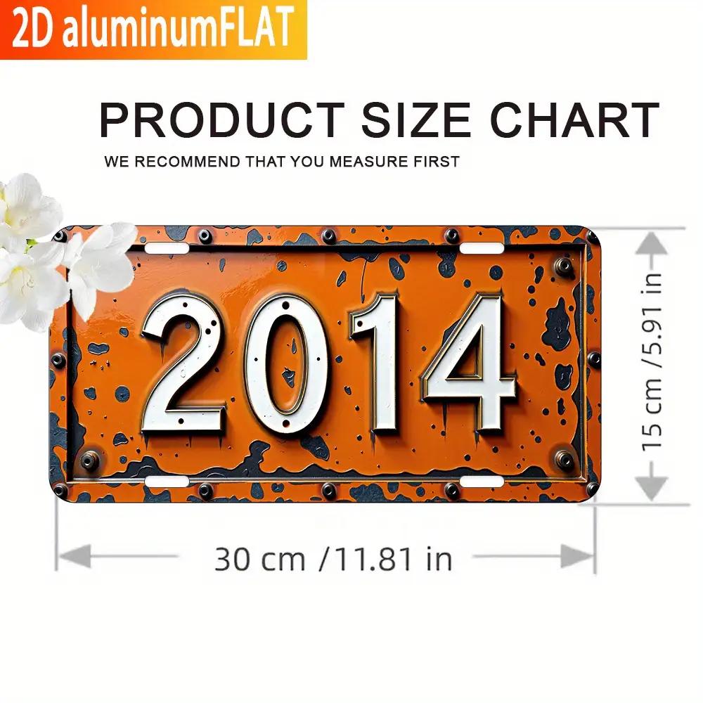 D Flat pc Vintage Aluminum Wall Art Sign x Inch Retro Metal Plaque with Distressed Orange Finish Bold Design 15x30cm(5.9x7.8inch)
D Flat pc Vintage Aluminum Wall Art Sign x Inch Retro Metal Plaque with Distressed Orange Finish Bold Design 15x30cm(5.9x7.8inch)