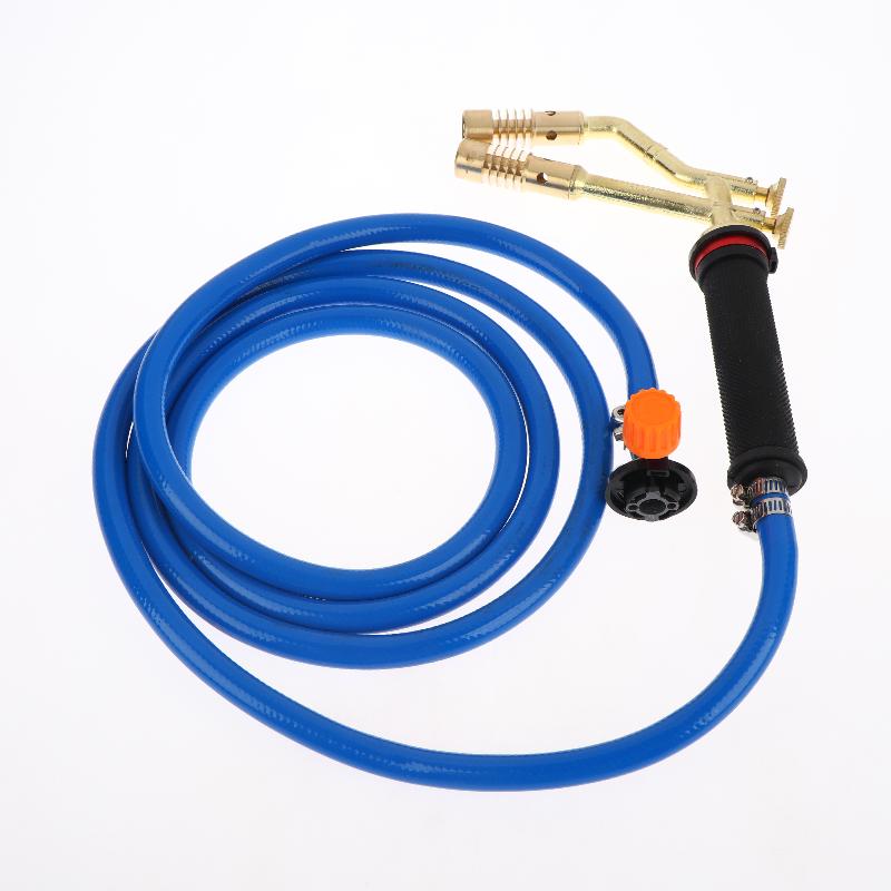 3600°F Double Head Lpg Welding Torch Butane Gas Torch Air Conditioner Copper Tube Welding Gun Cow Hair Removal Bbq Fire Gun one size
3600°F Double Head Lpg Welding Torch Butane Gas Torch Air Conditioner Copper Tube Welding Gun Cow Hair Removal Bbq Fire Gun one size