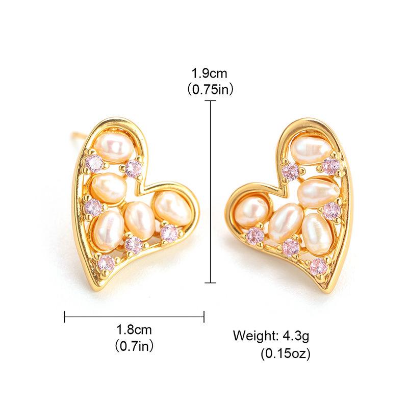 Japan and Korea love stud earrings temperament zircon earrings French light luxury pearl earrings hollow gold small fragrance high sense
Japan and Korea love stud earrings temperament zircon earrings French light luxury pearl earrings hollow gold small fragrance high sense