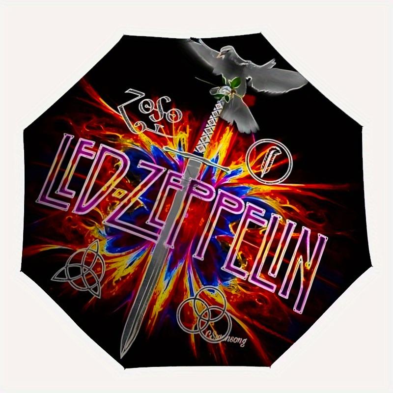 1pc Led Zeppelin Automatic Umbrella Durable Iron Frame & Plastic Handle, Gift for Men & Women, Sturdy Construction,Playful Design yy250826103
1pc Led Zeppelin Automatic Umbrella Durable Iron Frame & Plastic Handle, Gift for Men & Women, Sturdy Construction,Playful Design yy250826103