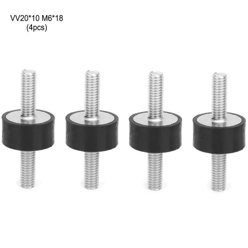 4pcs M6 Rubber Double Male Thread Anti Vibration Isolator Mounts Silentblock Car Boat Bobbins Rubber Mount M6 Silentblock
4pcs M6 Rubber Double Male Thread Anti Vibration Isolator Mounts Silentblock Car Boat Bobbins Rubber Mount M6 Silentblock