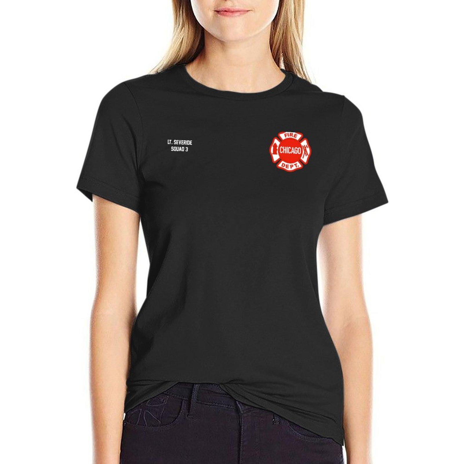 Чикаго Файр - Лейтенант. Severide - Squad 3 Футболка Корейская мода Милые топы Графика Женская футболка S белый
Чикаго Файр - Лейтенант. Severide - Squad 3 Футболка Корейская мода Милые топы Графика Женская футболка S белый