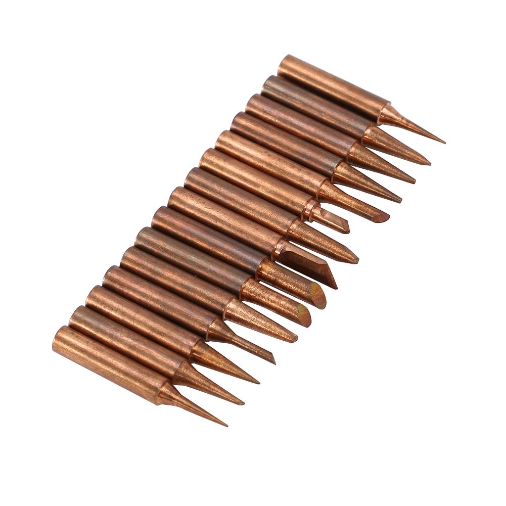 15pcs Set free Copper 900MT Iron Solder Tip For 936,937,938,969,8586 Soldering Station
15pcs Set free Copper 900MT Iron Solder Tip For 936,937,938,969,8586 Soldering Station