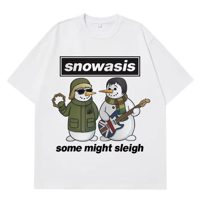 Oasis Christmas funny meme T shirt men women Harajuku hip-hop T-shirt cotton oversized Loose casual and retro O-Neck T-shirts 5XL різнокольоровий
Oasis Christmas funny meme T shirt men women Harajuku hip-hop T-shirt cotton oversized Loose casual and retro O-Neck T-shirts 5XL різнокольоровий