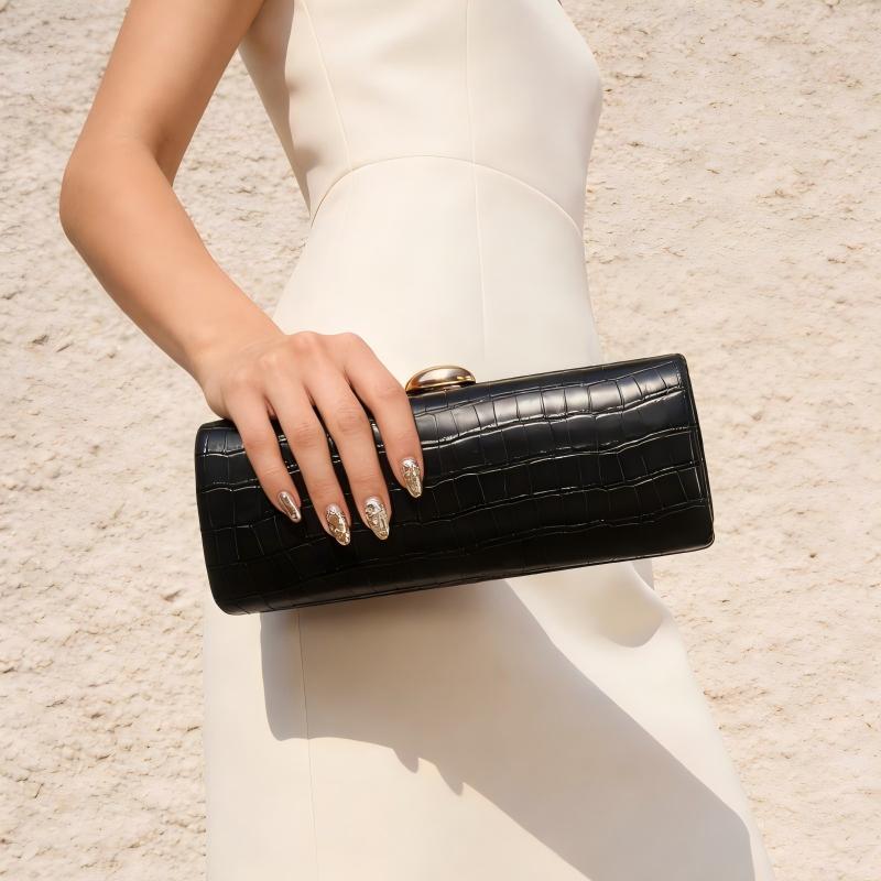 Brand Design Evening Bag Fashion Crossbody Bag Double-sided Crocodile-patterned Chain Shoulder Bag Elegant Women s Clutch Bag 23X6X9CM чёрный
Brand Design Evening Bag Fashion Crossbody Bag Double-sided Crocodile-patterned Chain Shoulder Bag Elegant Women s Clutch Bag 23X6X9CM чёрный