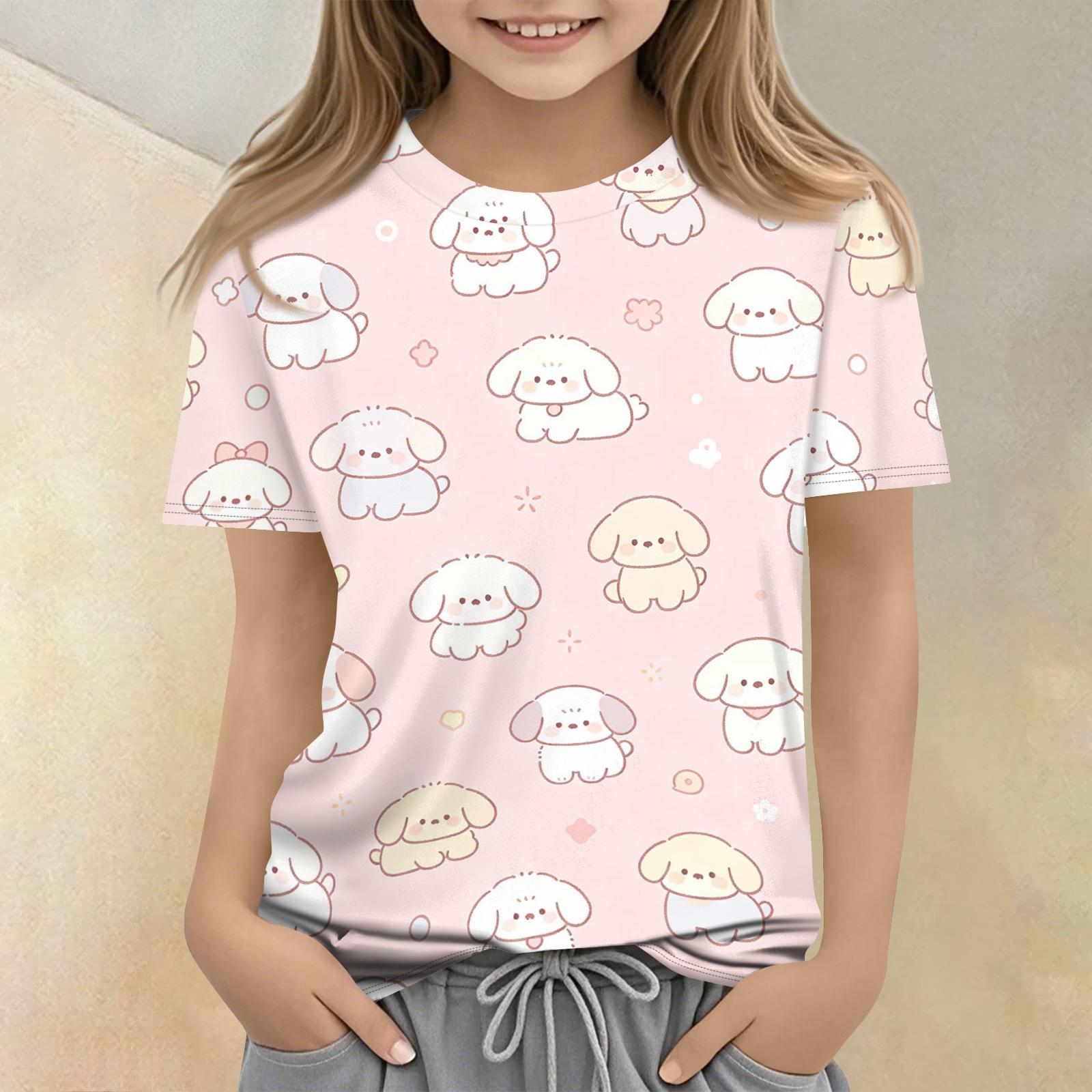 Kids Animal Print Short Sleeve T Shirt Casual Loose Fit Crew Neck Top Soft Comfortable Fabric Suitable for Everyday Wear 100 бежевый
Kids Animal Print Short Sleeve T Shirt Casual Loose Fit Crew Neck Top Soft Comfortable Fabric Suitable for Everyday Wear 100 бежевый