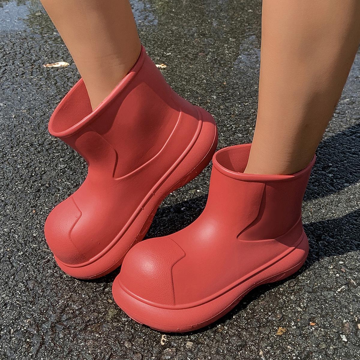 Fashion Waterproof Eva Thick Bottom Ankle Boots Women 2025 Winter Chunky Platform Non Slip Rain Boots Cute Round Toe Girl s Water Shoes 35-36 красный
Fashion Waterproof Eva Thick Bottom Ankle Boots Women 2025 Winter Chunky Platform Non Slip Rain Boots Cute Round Toe Girl s Water Shoes 35-36 красный