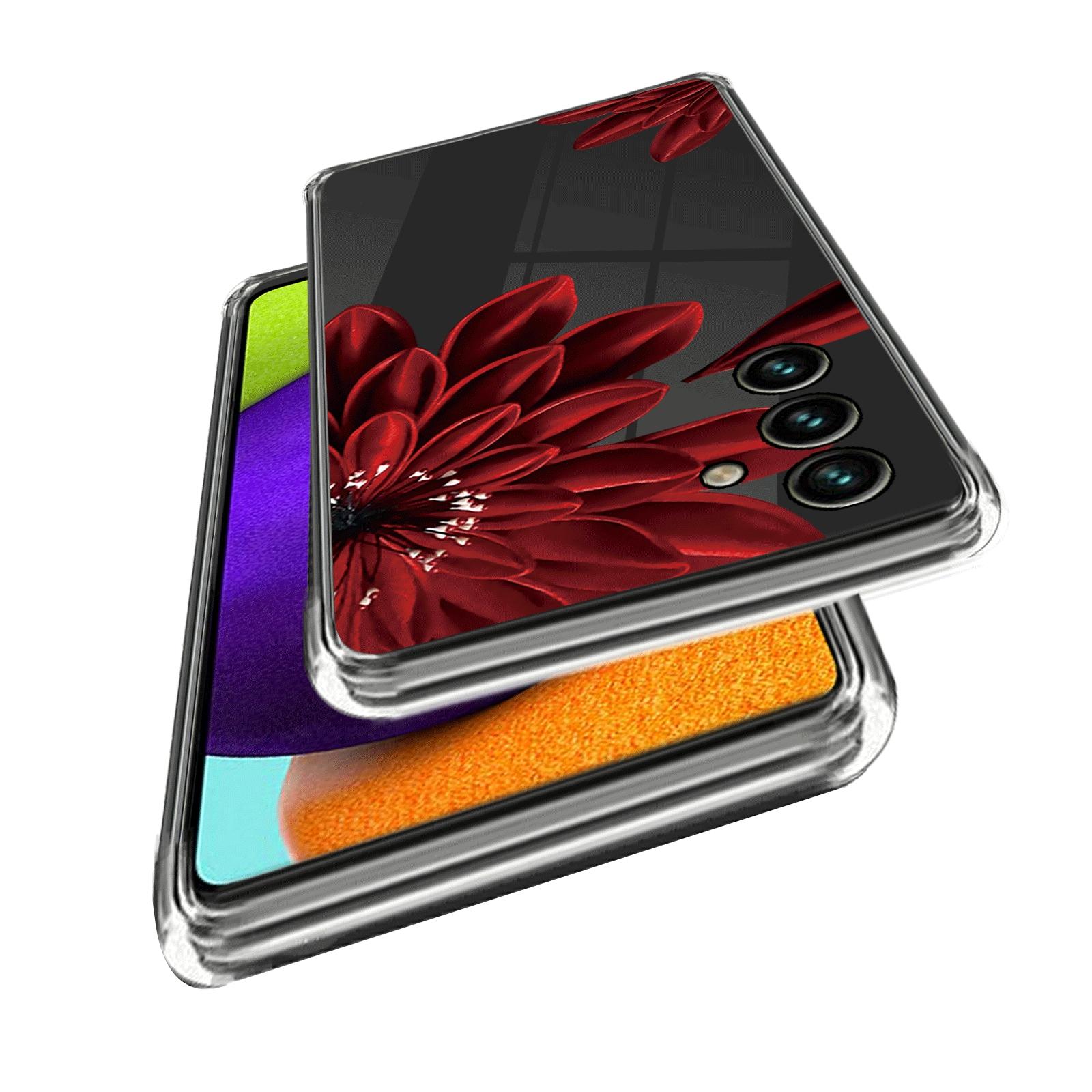 For Samsung Galaxy A55 5G Cell Phone Case Pattern Printing Shockproof TPU Protective Shell Red Flower
For Samsung Galaxy A55 5G Cell Phone Case Pattern Printing Shockproof TPU Protective Shell Red Flower