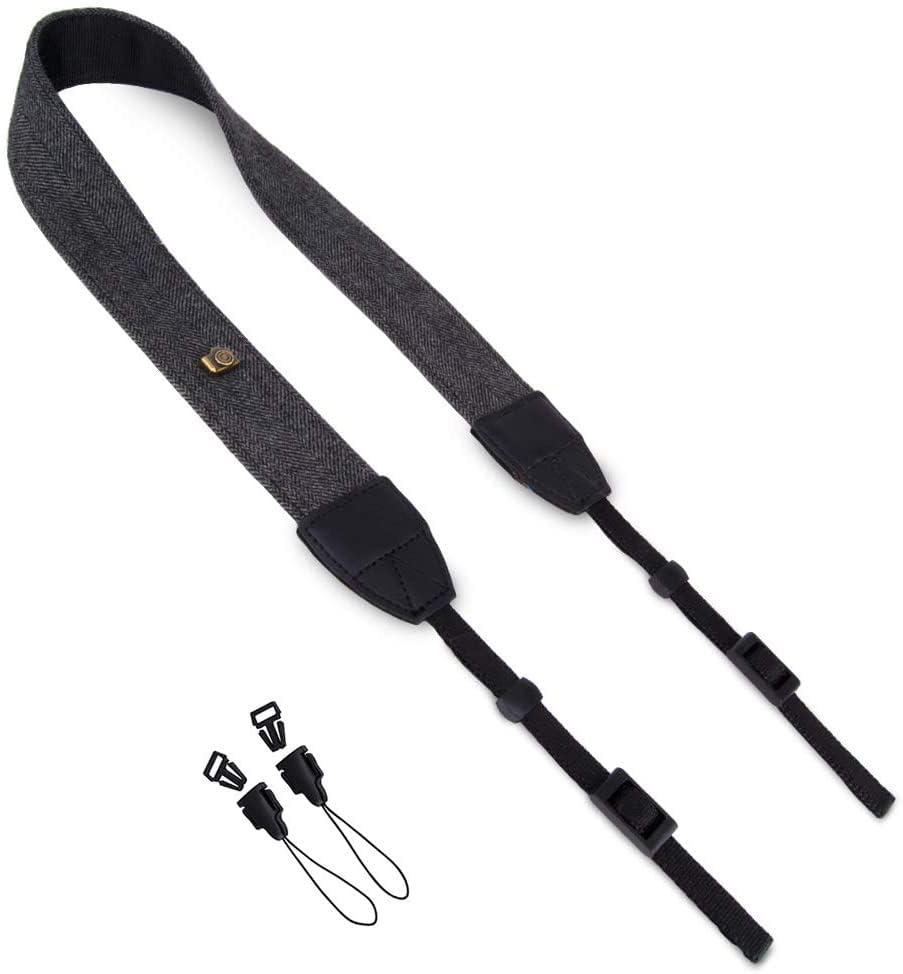 Fugui Camera Shoulder and Neck Strap with Connection for Compact and Digital Cotton Compatible with and More Adapter, Non-Slip Series, SLRs, High-End сірий колір
Fugui Camera Shoulder and Neck Strap with Connection for Compact and Digital Cotton Compatible with and More Adapter, Non-Slip Series, SLRs, High-End сірий колір