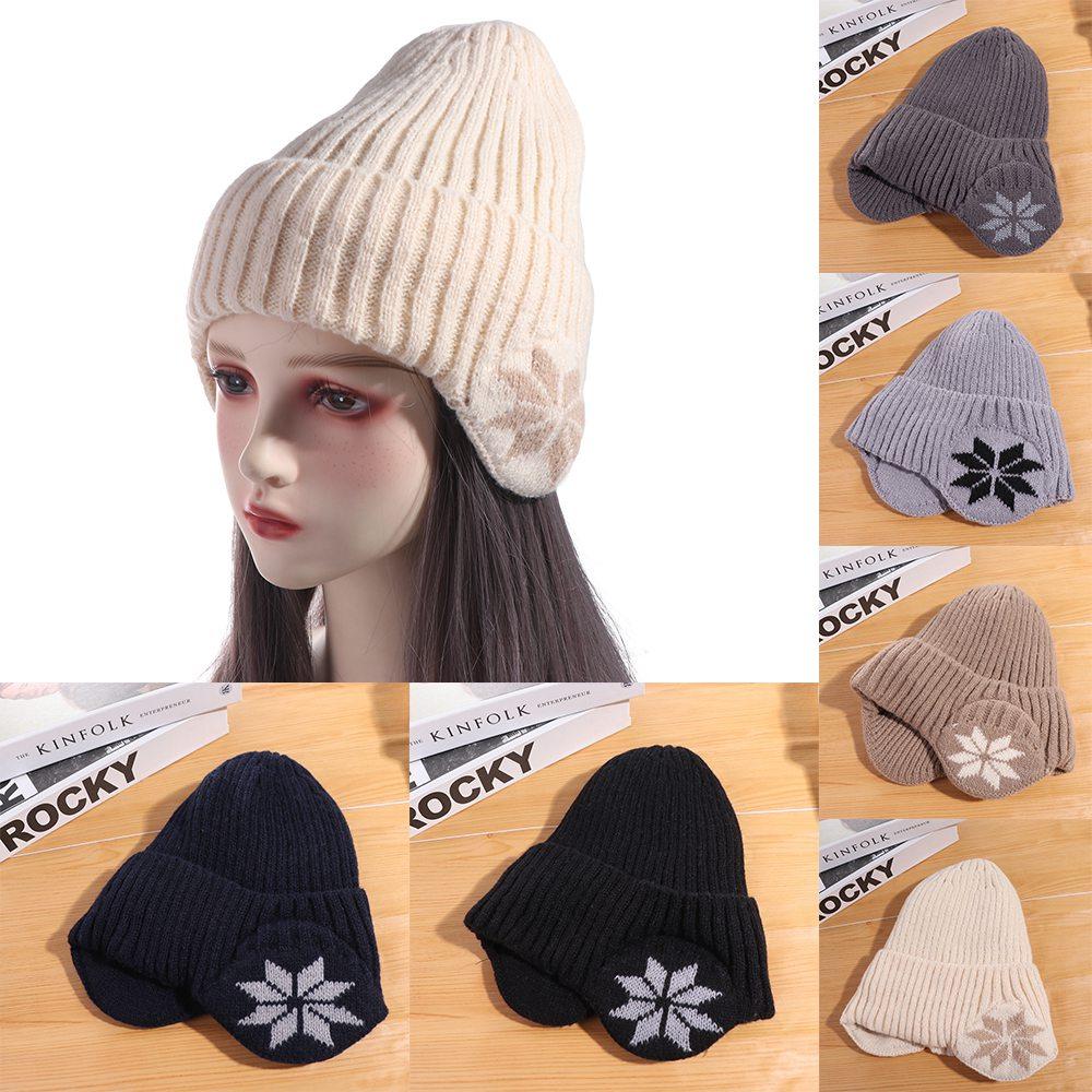 Solid Color Ear Protection Wool Caps Earflap Pullover Hat Simple Knitted Skullies Female темно-сірий колір
Solid Color Ear Protection Wool Caps Earflap Pullover Hat Simple Knitted Skullies Female темно-сірий колір