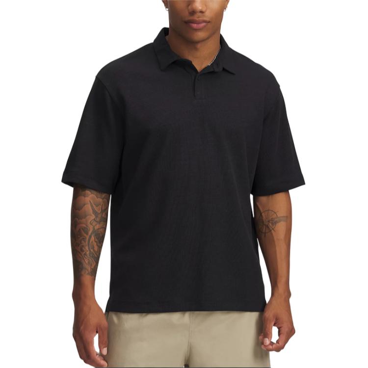 Under Armour Meridian Soft Series Solid Color Breathable Versatile Short Sleeve Polo Shirt Men Polo Shirts Black 6005521-001 M
Under Armour Meridian Soft Series Solid Color Breathable Versatile Short Sleeve Polo Shirt Men Polo Shirts Black 6005521-001 M