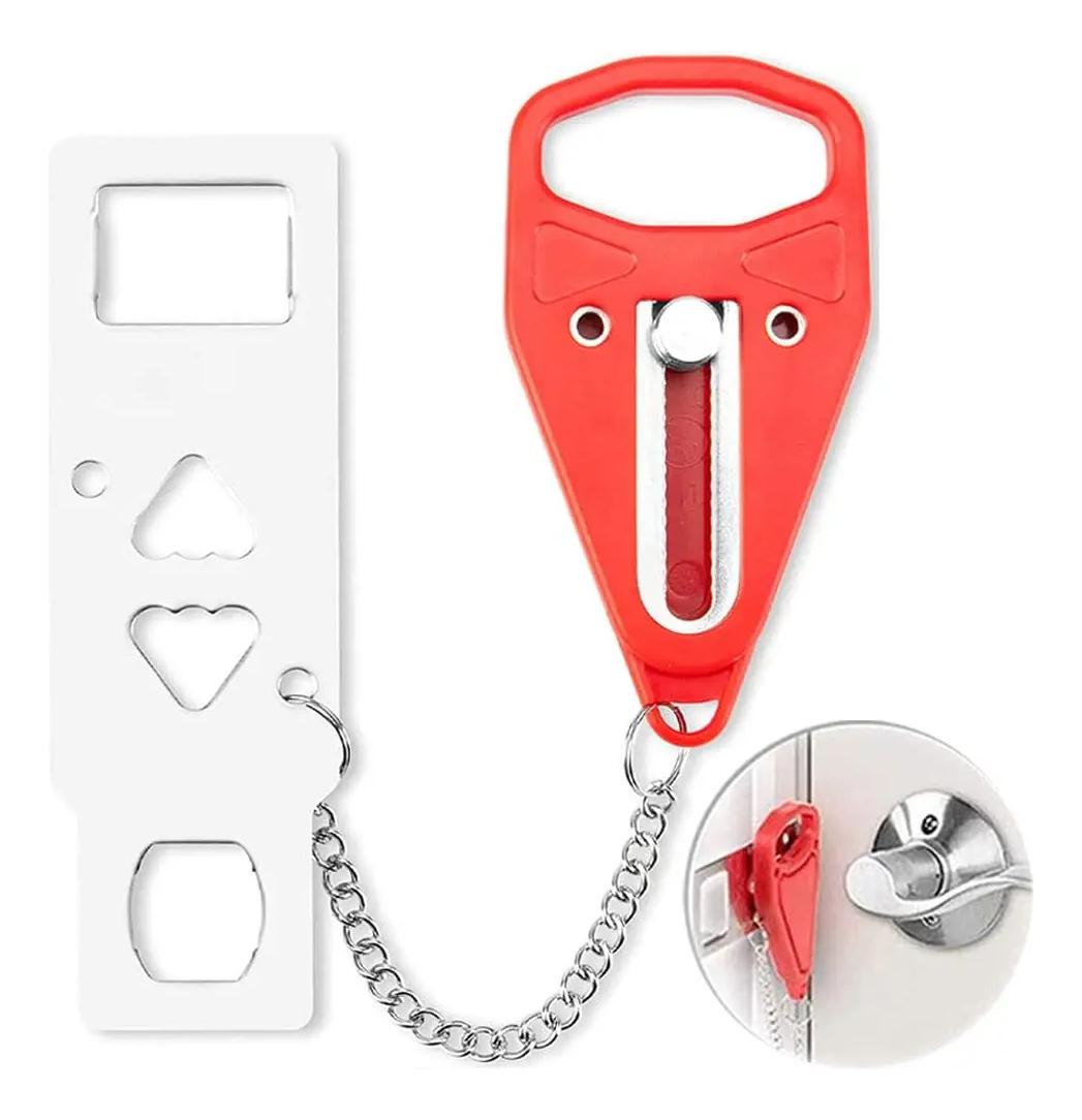 1pc portable travel safety door lock, suitable for travelers and families, universal sleep safety portable travel door lock 01 червоний
1pc portable travel safety door lock, suitable for travelers and families, universal sleep safety portable travel door lock 01 червоний
