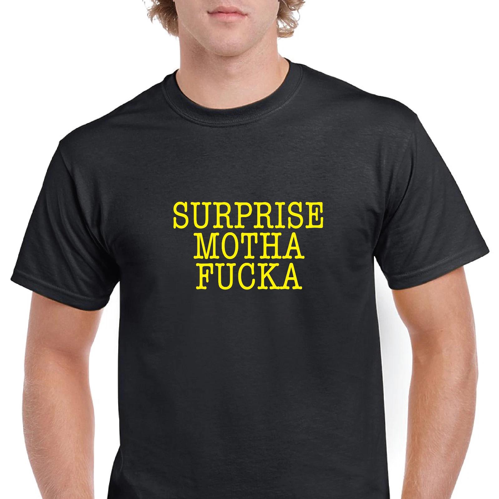 Surprise Motha Fucka Dokaes Dexter Funny Black T-Shirt Funny Mens Cotton T-Shirt 4XL
Surprise Motha Fucka Dokaes Dexter Funny Black T-Shirt Funny Mens Cotton T-Shirt 4XL