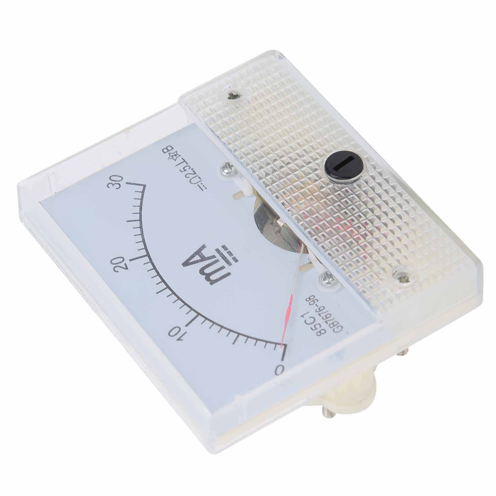 85C1 DC 0 30MA Pointer DC Ammeter Head Ampere Meter Current Measuring Instrument
85C1 DC 0 30MA Pointer DC Ammeter Head Ampere Meter Current Measuring Instrument