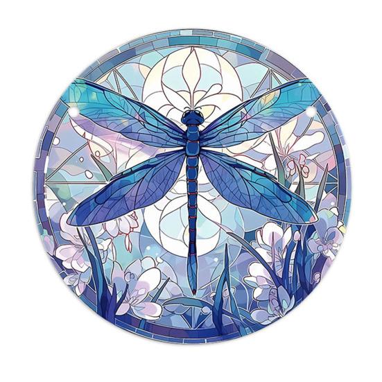 Round Stained Glass Style Window Hangings 5.9 Inch Colorful Sun Catcher with Chain for Indoor Outdoor Decor Light Reflection Artistic Gift 15x15cm B
Round Stained Glass Style Window Hangings 5.9 Inch Colorful Sun Catcher with Chain for Indoor Outdoor Decor Light Reflection Artistic Gift 15x15cm B