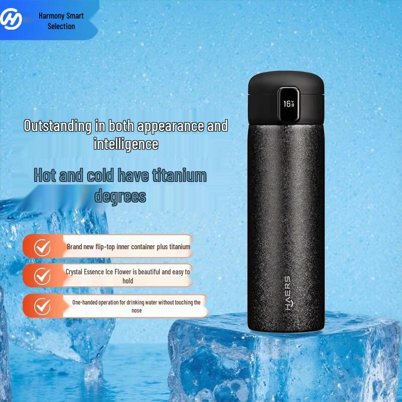 HAERS Huawei HarmonyOS Smart Insulated Water Bottle, 450ml 450ml
HAERS Huawei HarmonyOS Smart Insulated Water Bottle, 450ml 450ml