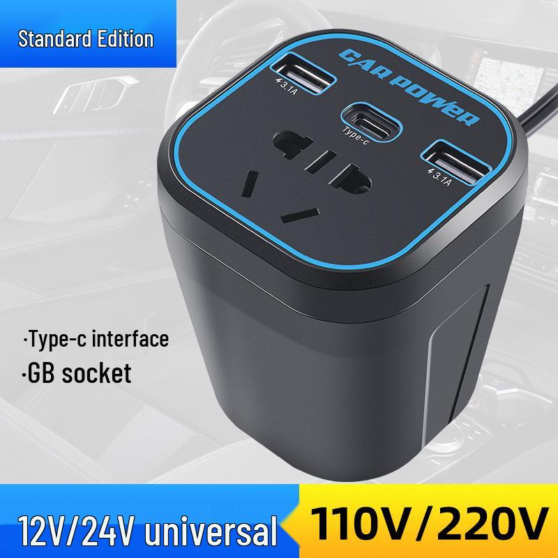 High-Power Car Inverter: 12V/24V to 220V Fast-Charging Transformer for Trucks
High-Power Car Inverter: 12V/24V to 220V Fast-Charging Transformer for Trucks