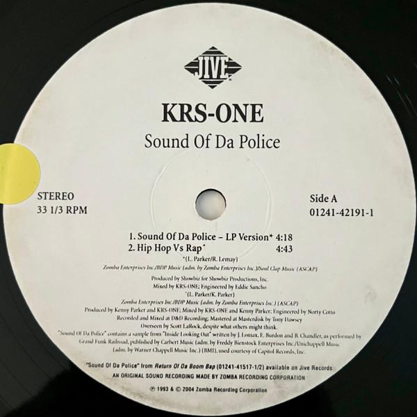 12inch Record KRS-ONE - Sound Of Da Police 01241421911 Jive 2004 US Rap & Hip-Hop/R&B Used
12inch Record KRS-ONE - Sound Of Da Police 01241421911 Jive 2004 US Rap & Hip-Hop/R&B Used