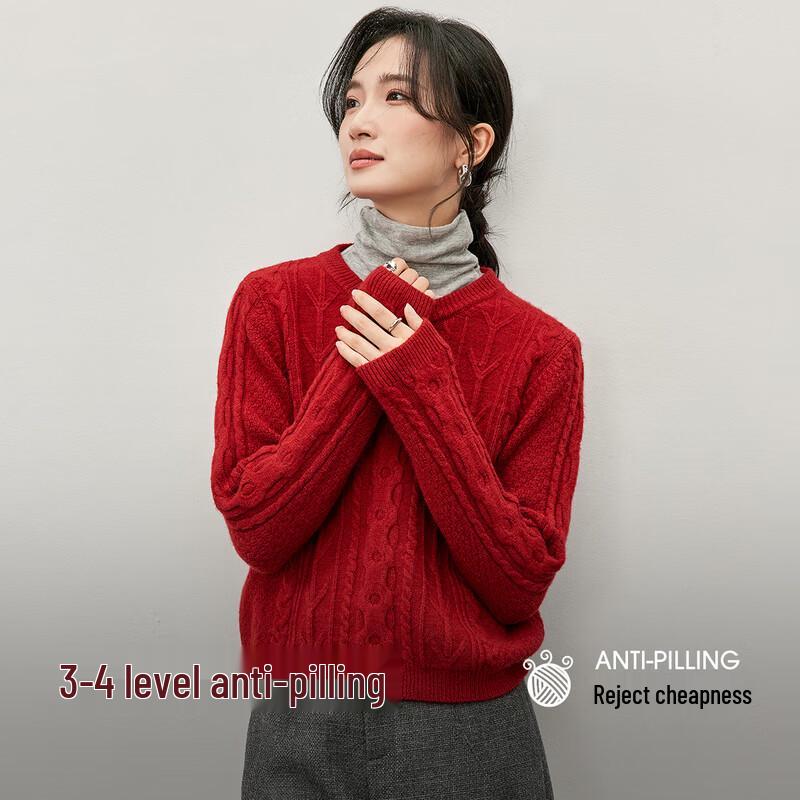 Shangdubila Women s Winter Round Neck Loose Sweater L
Shangdubila Women s Winter Round Neck Loose Sweater L