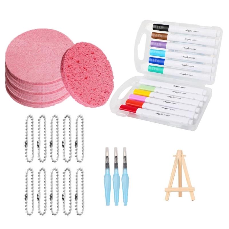 Artistic 3D Painting Set Textured Paper Foldable Stand 12/24 Color Markers Decorative Chains Water Based Markers
Artistic 3D Painting Set Textured Paper Foldable Stand 12/24 Color Markers Decorative Chains Water Based Markers