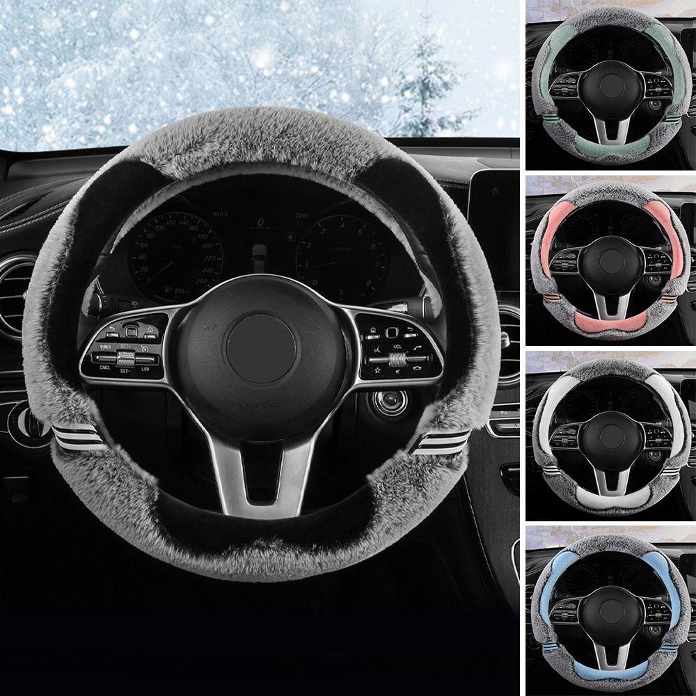 Плюшевый защитный чехол на руль, теплые автомобильные аксессуары, зимний автомобильный чехол на руль
Плюшевый защитный чехол на руль, теплые автомобильные аксессуары, зимний автомобильный чехол на руль