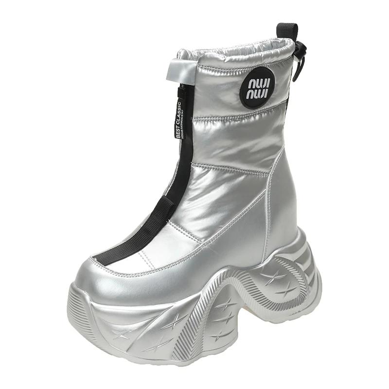 Модные 10 см Зимние женские меховые сноубутсы Сохраняют тепло Массивные короткие ботинки Уличная плюшевая обувь до середины икры Платформа Противоскользящие кожаные кроссовки 39 серебряный
Модные 10 см Зимние женские меховые сноубутсы Сохраняют тепло Массивные короткие ботинки Уличная плюшевая обувь до середины икры Платформа Противоскользящие кожаные кроссовки 39 серебряный