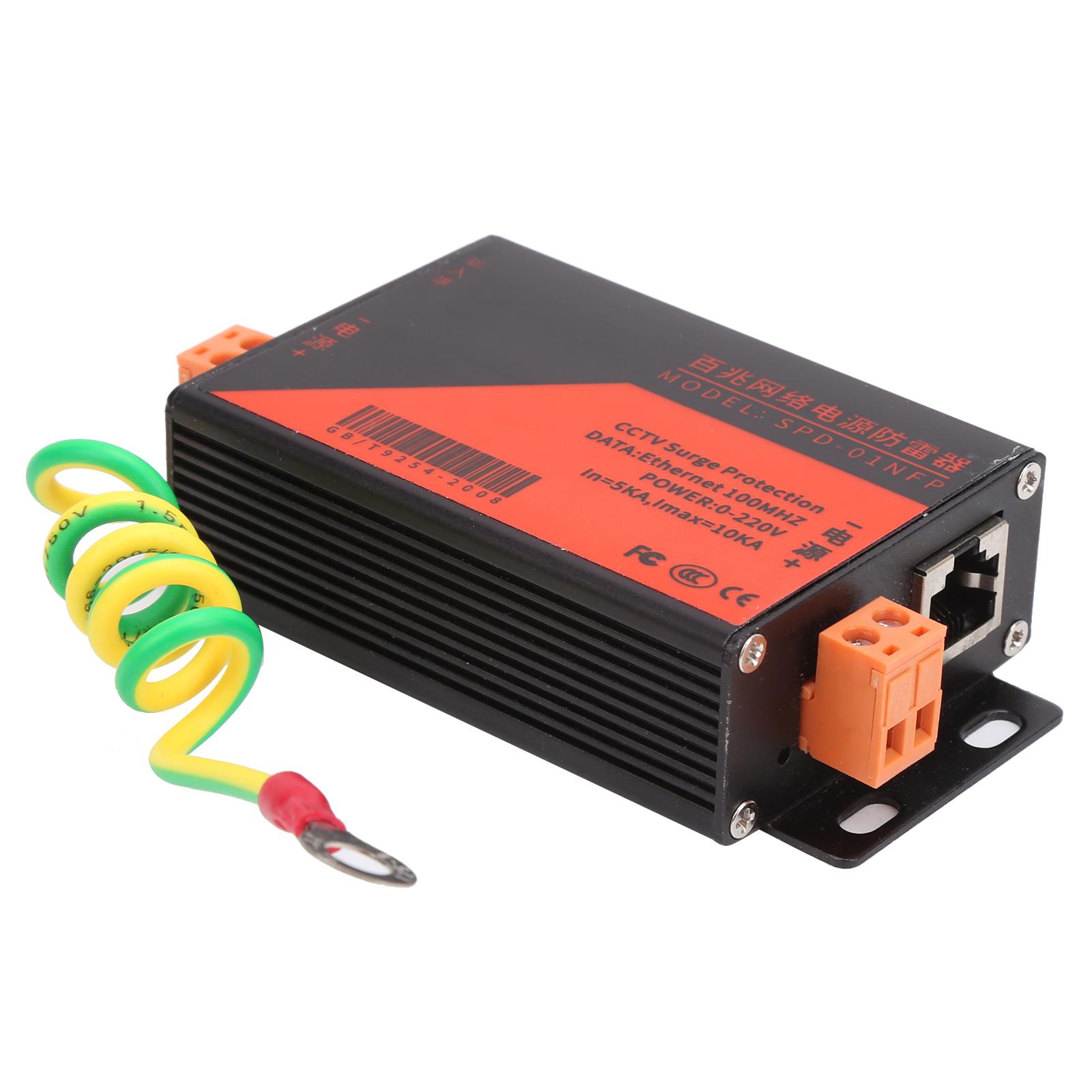 Ethernet Surge Protector Monitoring System RJ45 Lightning Suppressor for Security Using
Ethernet Surge Protector Monitoring System RJ45 Lightning Suppressor for Security Using