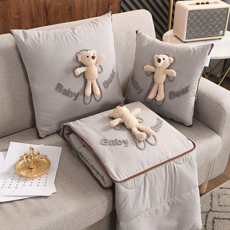 Подушка и одеяло Crystal Velvet Dual-User Car and Office Nap Blanket Two-in-One 40x40cm
Подушка и одеяло Crystal Velvet Dual-User Car and Office Nap Blanket Two-in-One 40x40cm