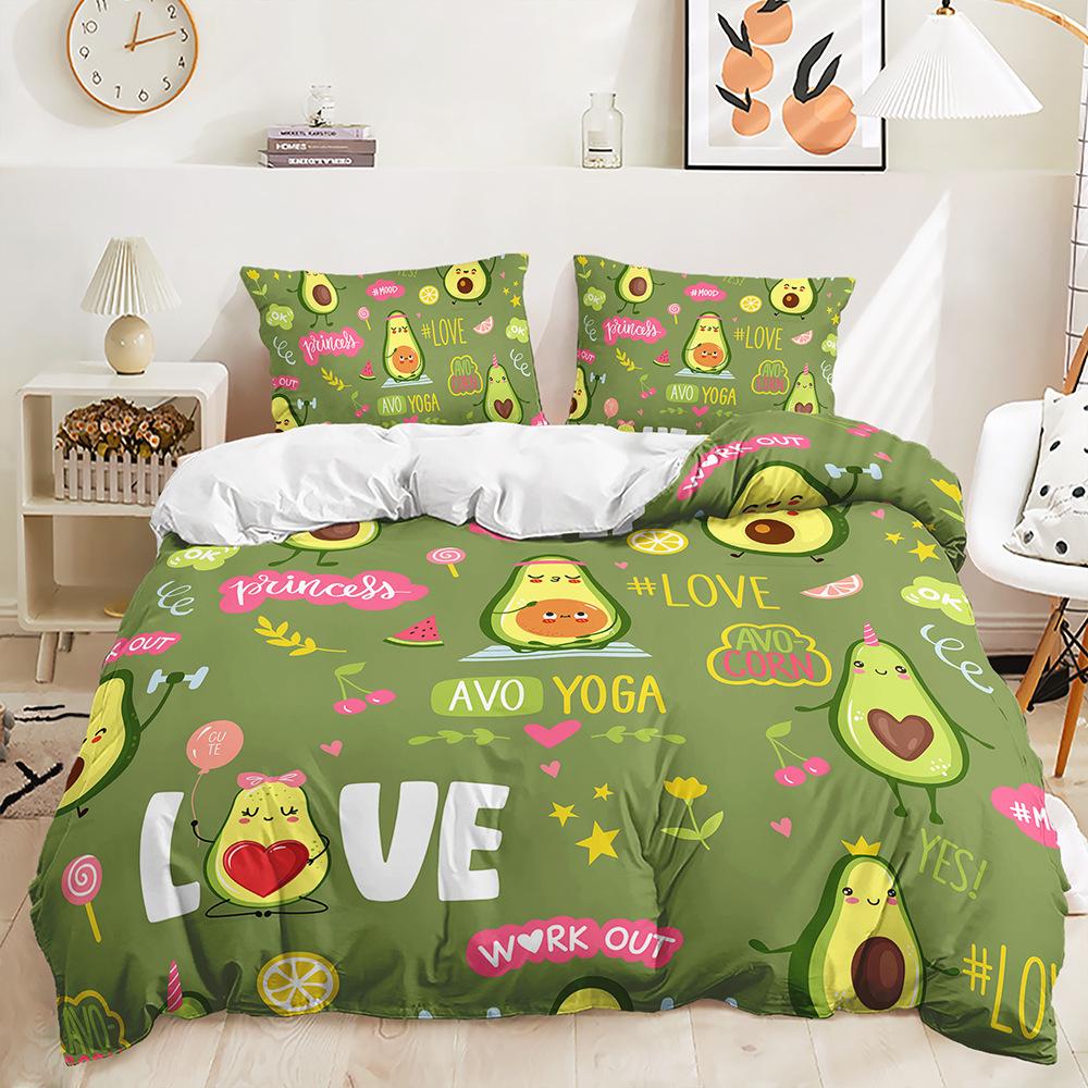 Bed Three-Piece Illustration Landscape Animal Quilt Cover 3D Digital Printing Kit 135 * 200 (two-piece set) 90g
Bed Three-Piece Illustration Landscape Animal Quilt Cover 3D Digital Printing Kit 135 * 200 (two-piece set) 90g