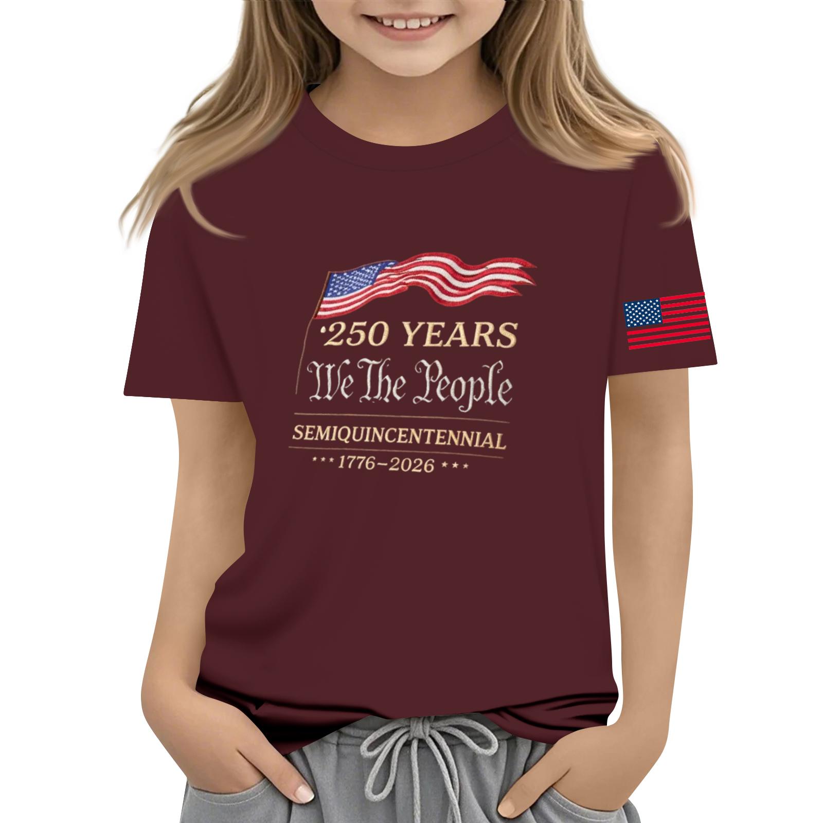 Children s Casual Short-Round Neck Fashionable T-shirt Top 160 винний
Children s Casual Short-Round Neck Fashionable T-shirt Top 160 винний