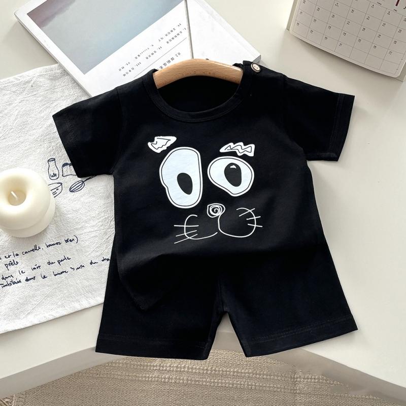 2Pcs/Set Kids Clothes Boy Girls Cartoon Summer Tops + Short Pants Set Clothes T-Shirt Cotton Crewneck Tees Shorts Clothes 73 чёрный
2Pcs/Set Kids Clothes Boy Girls Cartoon Summer Tops + Short Pants Set Clothes T-Shirt Cotton Crewneck Tees Shorts Clothes 73 чёрный