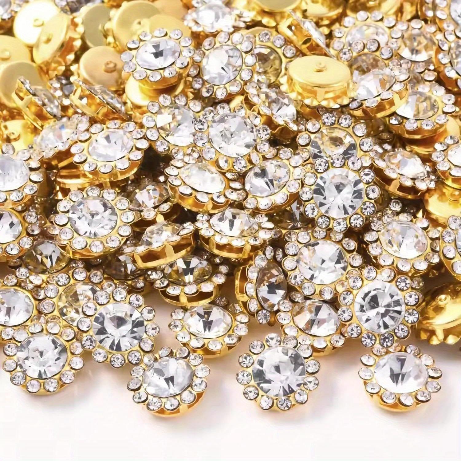 100 Pcs 12mm Sunflower Sew on Pearls Rhinestones Crystal Glass Gems, Metal Claw Rhinestones Jewels for Crafts, Glitter Gemstones чистий
100 Pcs 12mm Sunflower Sew on Pearls Rhinestones Crystal Glass Gems, Metal Claw Rhinestones Jewels for Crafts, Glitter Gemstones чистий
