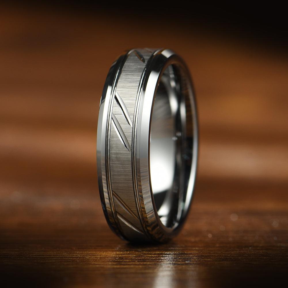 Classic Wave Pattern Couple Rings For Men Women High Quality Chevron Cut Stainless Steel Ring Engagement Wedding Rings Jewelry 6
Classic Wave Pattern Couple Rings For Men Women High Quality Chevron Cut Stainless Steel Ring Engagement Wedding Rings Jewelry 6