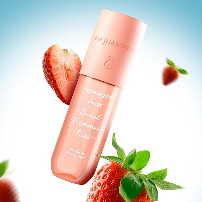 Aqualogica Refresh+ Sweet Summer Kiss Парфюмированный спрей для тела с земеей и гиалуроновой кислотой 150 мл| 150 ml
Aqualogica Refresh+ Sweet Summer Kiss Парфюмированный спрей для тела с земеей и гиалуроновой кислотой 150 мл| 150 ml