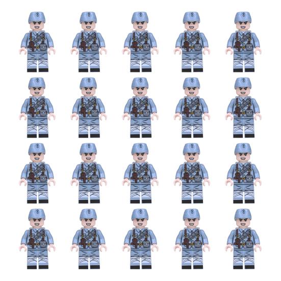 20Pcs Mini Soldier Figure Hand-painted Soldier Model Building Block Toy Desktop Decoration Military Lovers Collectors Gift E
20Pcs Mini Soldier Figure Hand-painted Soldier Model Building Block Toy Desktop Decoration Military Lovers Collectors Gift E