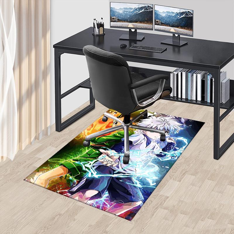 1pc Hunter x Hunter Killua and Gon Anime Chair Mat - Office Desk Carpet with Electric and Fire Design, Suitable for Home Decor, Gaming Room, Seasonal 60cm by 90cm
1pc Hunter x Hunter Killua and Gon Anime Chair Mat - Office Desk Carpet with Electric and Fire Design, Suitable for Home Decor, Gaming Room, Seasonal 60cm by 90cm