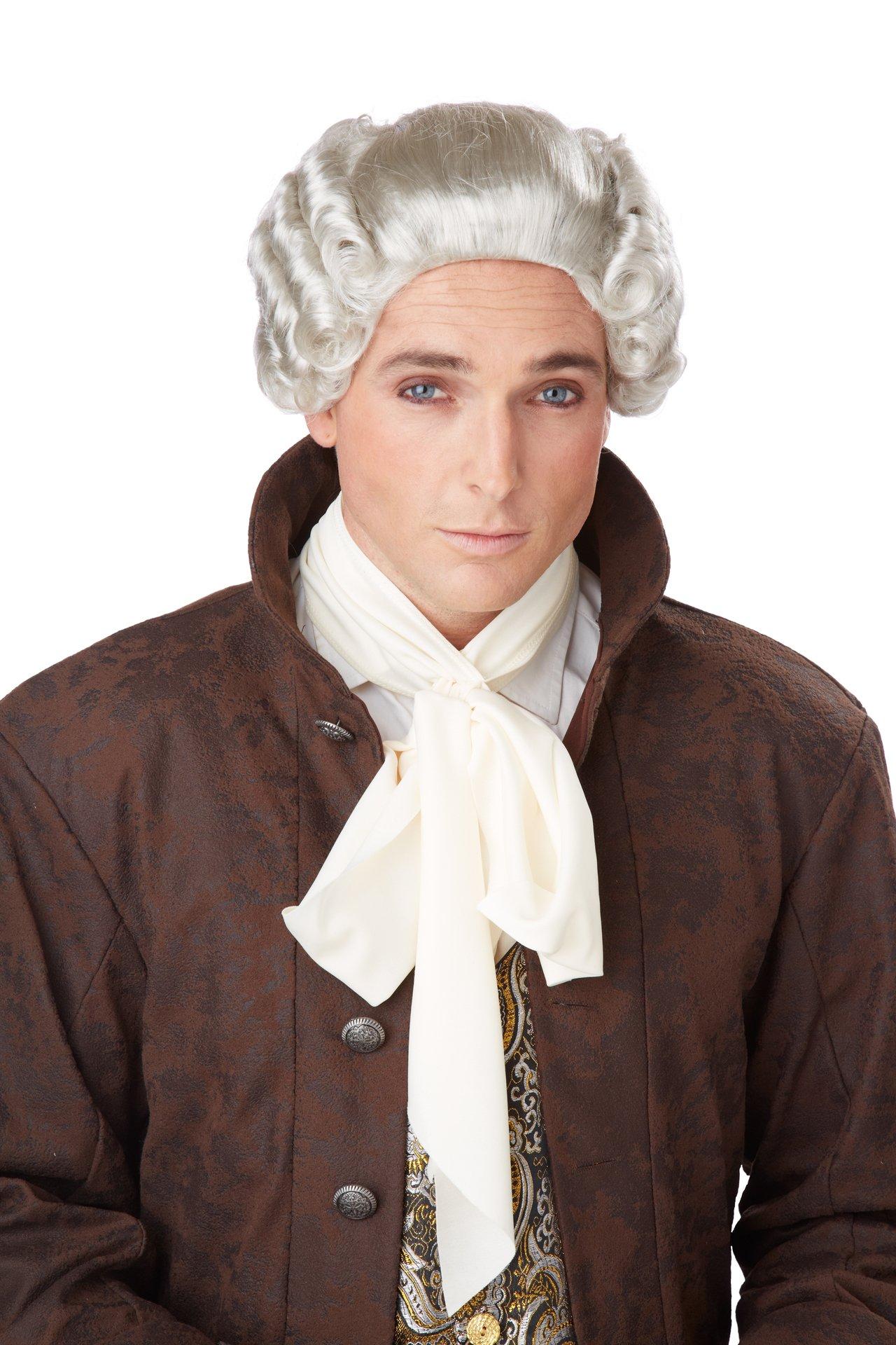 California Costumes CALIFORNIA COSTUMES 18th Century Gray Men s Wig CAL-70700
California Costumes CALIFORNIA COSTUMES 18th Century Gray Men s Wig CAL-70700