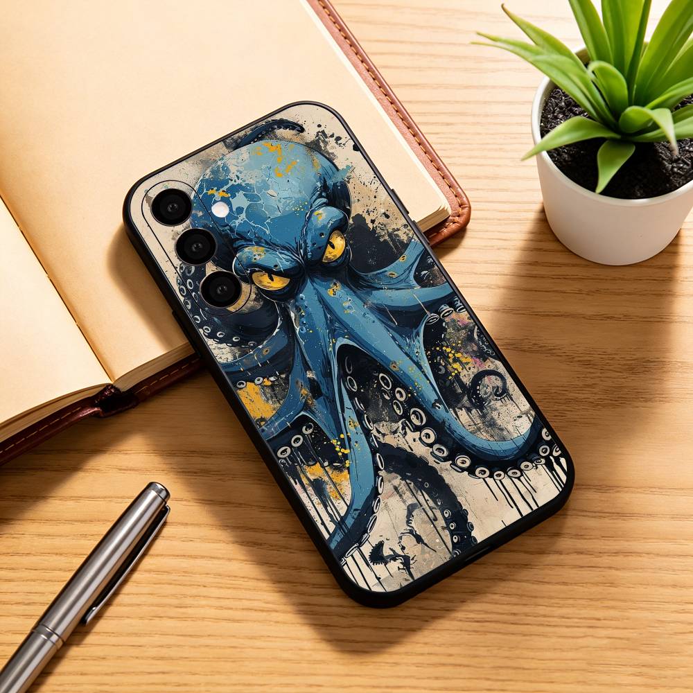 O-Octopus Phone Case Black Silicone Soft For Samsung Galaxy A73,A72,A71,A70,A53,A52,A51 Samsung a13 5g
O-Octopus Phone Case Black Silicone Soft For Samsung Galaxy A73,A72,A71,A70,A53,A52,A51 Samsung a13 5g