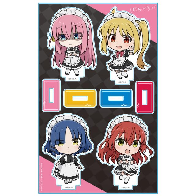 Anime the Acrylic Character Stand Hitori Nijika Ryo Ikuyo Maid Outfit Deformed Character Bocchi Rock! & & & Ver.
Anime the Acrylic Character Stand Hitori Nijika Ryo Ikuyo Maid Outfit Deformed Character Bocchi Rock! & & & Ver.
