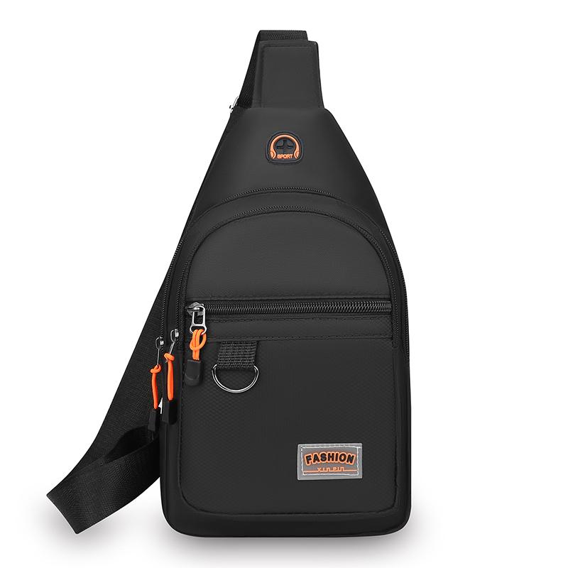 Chest Bag Men Stylish Trendy Design Portable Shoulder Bag Waterproof Nyl Fabric Casual Crossbody Bag for Outdoor Travel Daily чёрный
Chest Bag Men Stylish Trendy Design Portable Shoulder Bag Waterproof Nyl Fabric Casual Crossbody Bag for Outdoor Travel Daily чёрный