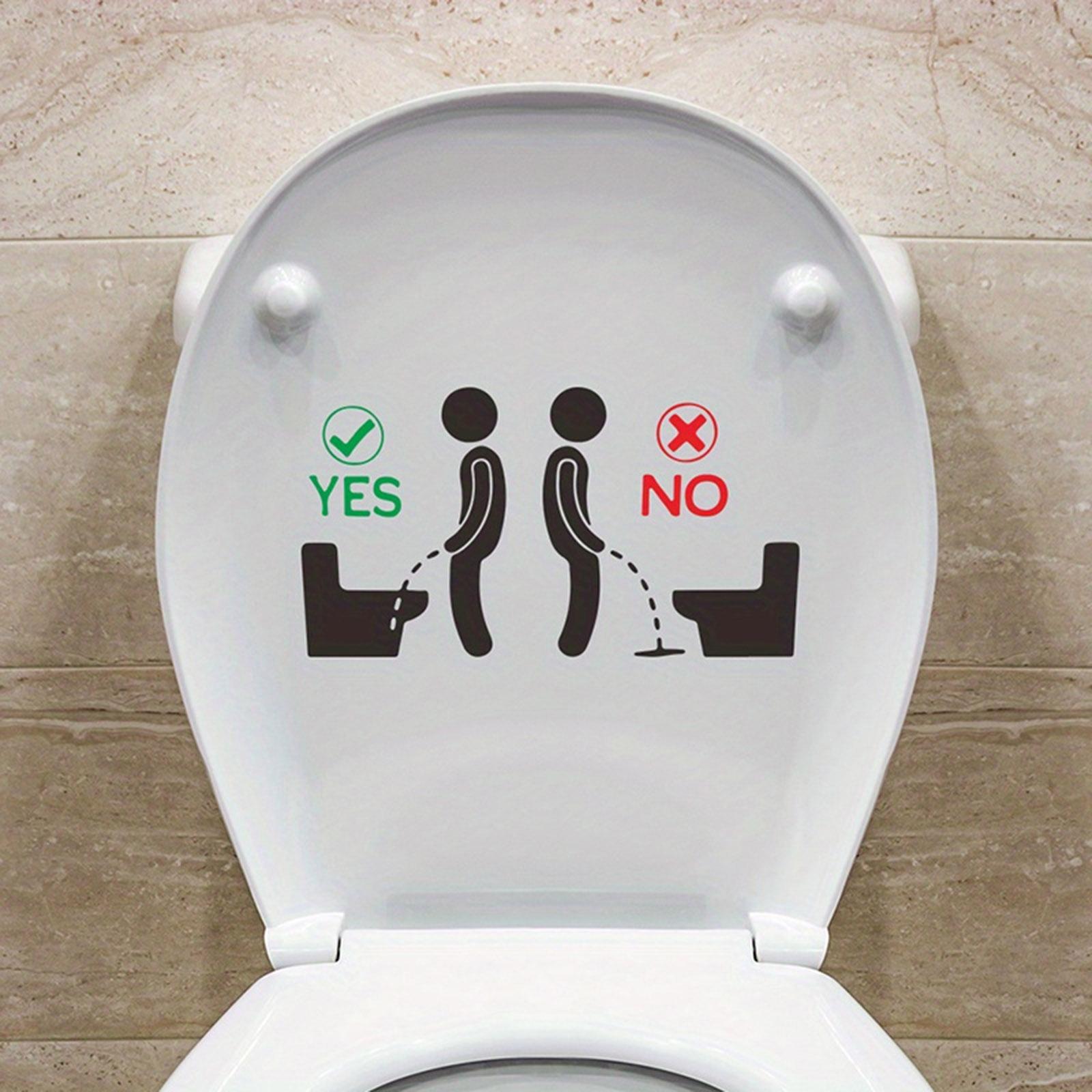 Interesting Removable Toilet And Wall Stickers With Self Adhesive Backing one size
Interesting Removable Toilet And Wall Stickers With Self Adhesive Backing one size